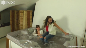 Sexy Intruders Play In The Hot Tub Screencap 25 on sinx.preview.netperv.com