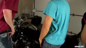 Biker Chick Cranks Up The Bi Action Screencap 12 on sinx.preview.netperv.com