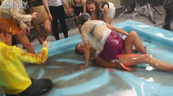 Messy Wrestling: Multi Battle Oil Freaks Slop It Up And Bring The Heat! Screencap 39 on sinx.preview.netperv.com