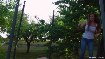 Cute Brunettes Get Drenched On Trampoline Screencap 34 on sinx.preview.netperv.com