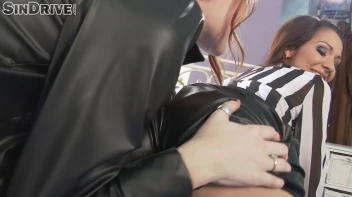 Misha Cross vs. Samia Duarte - We Leather Up! (Leather Lesbos Go Boss Hog With Rim Jobs & Beyond) Screencap 40 on sinx.preview.netperv.com