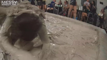 Messy Wrestling: Freak Up Your Fancy With A Full Body Blast Of Mud! Screencap 32 on sinx.preview.netperv.com