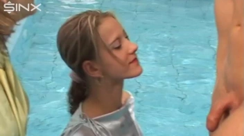 Poolside Threesome Leaves Babes Drenched Screencap 13 on sinx.preview.netperv.com