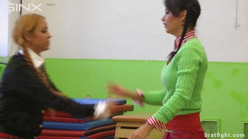 Naughty College Girls in Stockings Catfight - Cam 2 Screencap 10 on sinx.preview.netperv.com