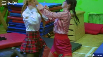 Naughty College Girls in Stockings Catfight - Cam 2 Screencap 57 on sinx.preview.netperv.com