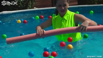 Cute Babes Get Soaked During Exercise - Cam 2 Screencap 28 on sinx.preview.netperv.com