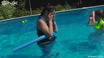 Cute Babes Get Soaked During Exercise - Cam 2 Screencap 36 on sinx.preview.netperv.com