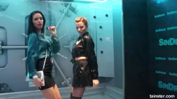 Sexy amateur chicks own the wet dancefloor Screencap 1 on sinx.preview.netperv.com