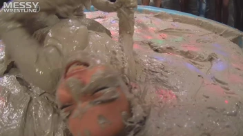 Messy Wrestling: Hittin' It Hard In The Mud - No Stopping Till There's Not A Dry Spot Left! Screencap 41 on sinx.preview.netperv.com