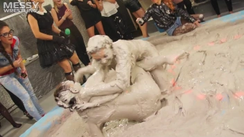 Messy Wrestling: Hittin' It Hard In The Mud - No Stopping Till There's Not A Dry Spot Left! Screencap 57 on sinx.preview.netperv.com