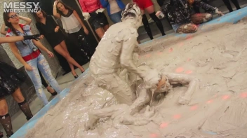 Messy Wrestling: Hittin' It Hard In The Mud - No Stopping Till There's Not A Dry Spot Left! Screencap 59 on sinx.preview.netperv.com