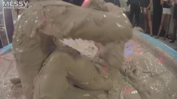 Messy Wrestling: Hittin' It Hard In The Mud - No Stopping Till There's Not A Dry Spot Left! Screencap 71 on sinx.preview.netperv.com
