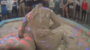 Messy Wrestling: Hittin' It Hard In The Mud - No Stopping Till There's Not A Dry Spot Left! Screencap 81 on sinx.preview.netperv.com