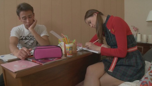 Latest deal - Russian Teen Yulia sucks a big dick, gets her feet worshipped and gets fucked