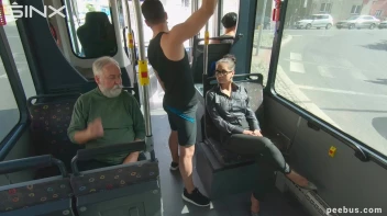 Sporty Stud Pisses Over Girl On The Bus Screencap 5 on sinx.preview.netperv.com