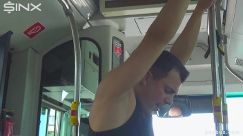 Sporty Stud Pisses Over Girl On The Bus Screencap 50 on sinx.preview.netperv.com