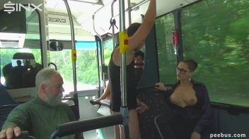 Sporty Stud Pisses Over Girl On The Bus Screencap 54 on sinx.preview.netperv.com
