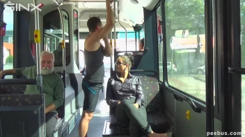Sporty Stud Pisses Over Girl On The Bus Screencap 6 on sinx.preview.netperv.com