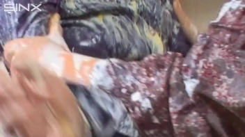 Playful WAM Babes Splosh With Puddings Screencap 26 on sinx.preview.netperv.com