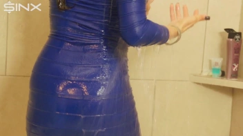 Fully Clothed Brunette Lathers Up In The Shower Screencap 68 on sinx.preview.netperv.com