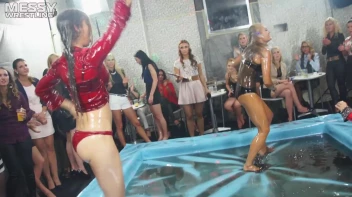 Messy Wrestling: Cuties In Panties Take Shots In The Slop!  Badass Babes Bring It! Screencap 14 on sinx.preview.netperv.com