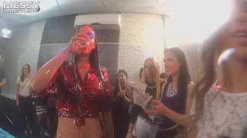 Messy Wrestling: Cuties In Panties Take Shots In The Slop!  Badass Babes Bring It! Screencap 32 on sinx.preview.netperv.com