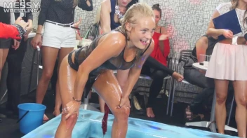 Messy Wrestling: Cuties In Panties Take Shots In The Slop!  Badass Babes Bring It! Screencap 63 on sinx.preview.netperv.com