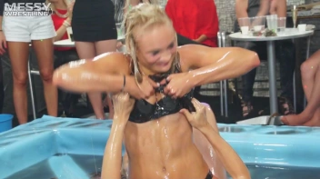 Messy Wrestling: Cuties In Panties Take Shots In The Slop!  Badass Babes Bring It! Screencap 66 on sinx.preview.netperv.com