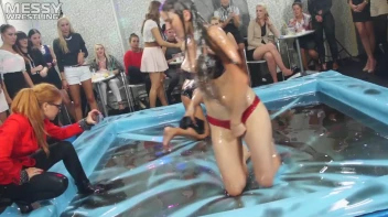 Messy Wrestling: Cuties In Panties Take Shots In The Slop!  Badass Babes Bring It! Screencap 68 on sinx.preview.netperv.com