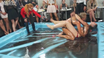 Messy Wrestling: Cuties In Panties Take Shots In The Slop!  Badass Babes Bring It! Screencap 78 on sinx.preview.netperv.com