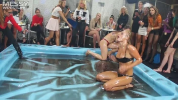 Messy Wrestling: Cuties In Panties Take Shots In The Slop!  Badass Babes Bring It! Screencap 83 on sinx.preview.netperv.com