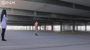 Sklave beim Lauftraining in Heels Screencap 12 on sinx.preview.netperv.com