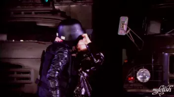 Military Chicks Don't Let The Rain Stop Them Screencap 19 on sinx.preview.netperv.com