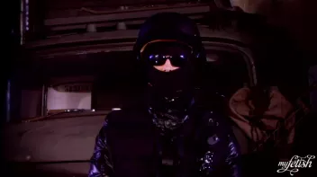 Military Chicks Don't Let The Rain Stop Them Screencap 3 on sinx.preview.netperv.com