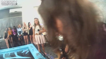 Messy Wrestling: Slop-Happy Mess Freaks Wriggle In The Oil And Rip Some Pantyhose To Shreds! Screencap 38 on sinx.preview.netperv.com