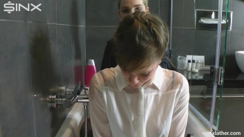 Hotties Wet And Messy Hair Washing Screencap 22 on sinx.preview.netperv.com