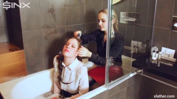 Hotties Wet And Messy Hair Washing Screencap 31 on sinx.preview.netperv.com