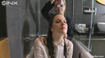 Hotties Wet And Messy Hair Washing Screencap 34 on sinx.preview.netperv.com