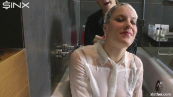 Hotties Wet And Messy Hair Washing Screencap 37 on sinx.preview.netperv.com