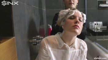 Hotties Wet And Messy Hair Washing Screencap 42 on sinx.preview.netperv.com