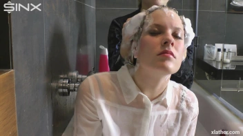 Hotties Wet And Messy Hair Washing Screencap 44 on sinx.preview.netperv.com