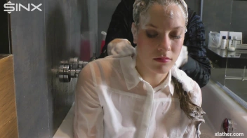 Hotties Wet And Messy Hair Washing Screencap 45 on sinx.preview.netperv.com