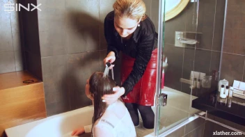 Hotties Wet And Messy Hair Washing Screencap 49 on sinx.preview.netperv.com