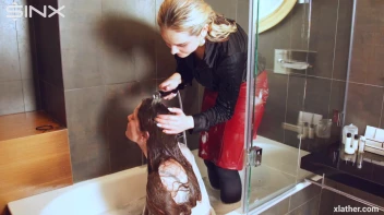 Hotties Wet And Messy Hair Washing Screencap 52 on sinx.preview.netperv.com