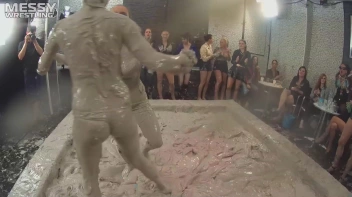 Messy Wrestling Extra: Pony-Tailed Power Session In Mud Covers Them All In Crud! 4 Fights! Action-Cam Only! Screencap 40 on sinx.preview.netperv.com