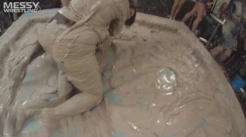 Messy Wrestling Extra: Pony-Tailed Power Session In Mud Covers Them All In Crud! 4 Fights! Action-Cam Only! Screencap 57 on sinx.preview.netperv.com