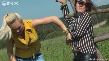 Feisty Europeans Catfight Outside - Cam 2 Screencap 23 on sinx.preview.netperv.com