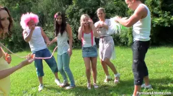 Water Balloons, Piss Showers, and Funky Fuckers Part 1 Screencap 38 on sinx.preview.netperv.com