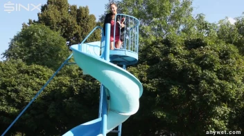 Waterpark Fun For Fully Clothed Brunette Babe Screencap 14 on sinx.preview.netperv.com