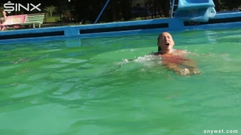 Waterpark Fun For Fully Clothed Brunette Babe Screencap 24 on sinx.preview.netperv.com